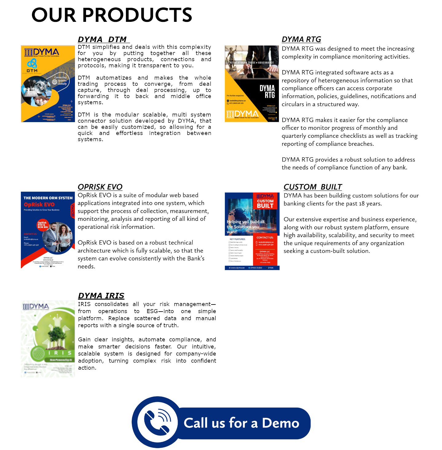 DYMA Products